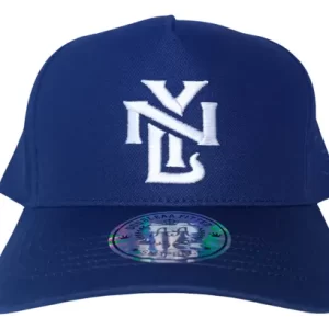 Gorra Snapback NY Curvo. Color Azul Oscuro.
